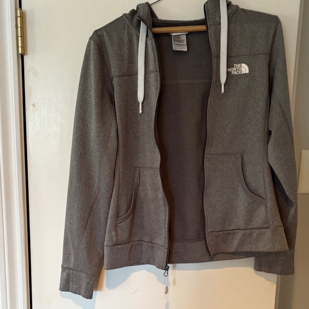 The North Face Charcoal Full-Zip Jacket